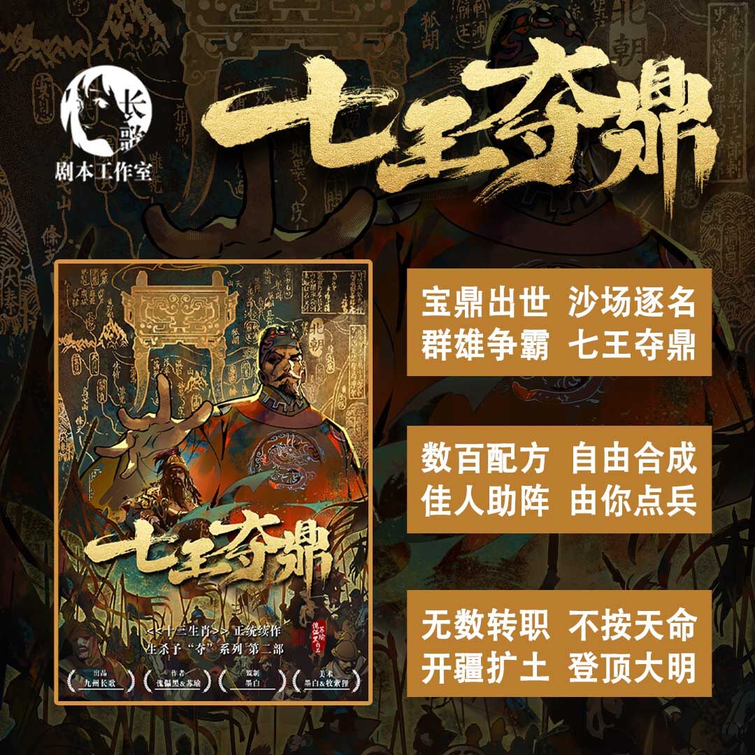 《七王夺鼎》剧本杀复盘:真相结局,谁是真正的凶手?